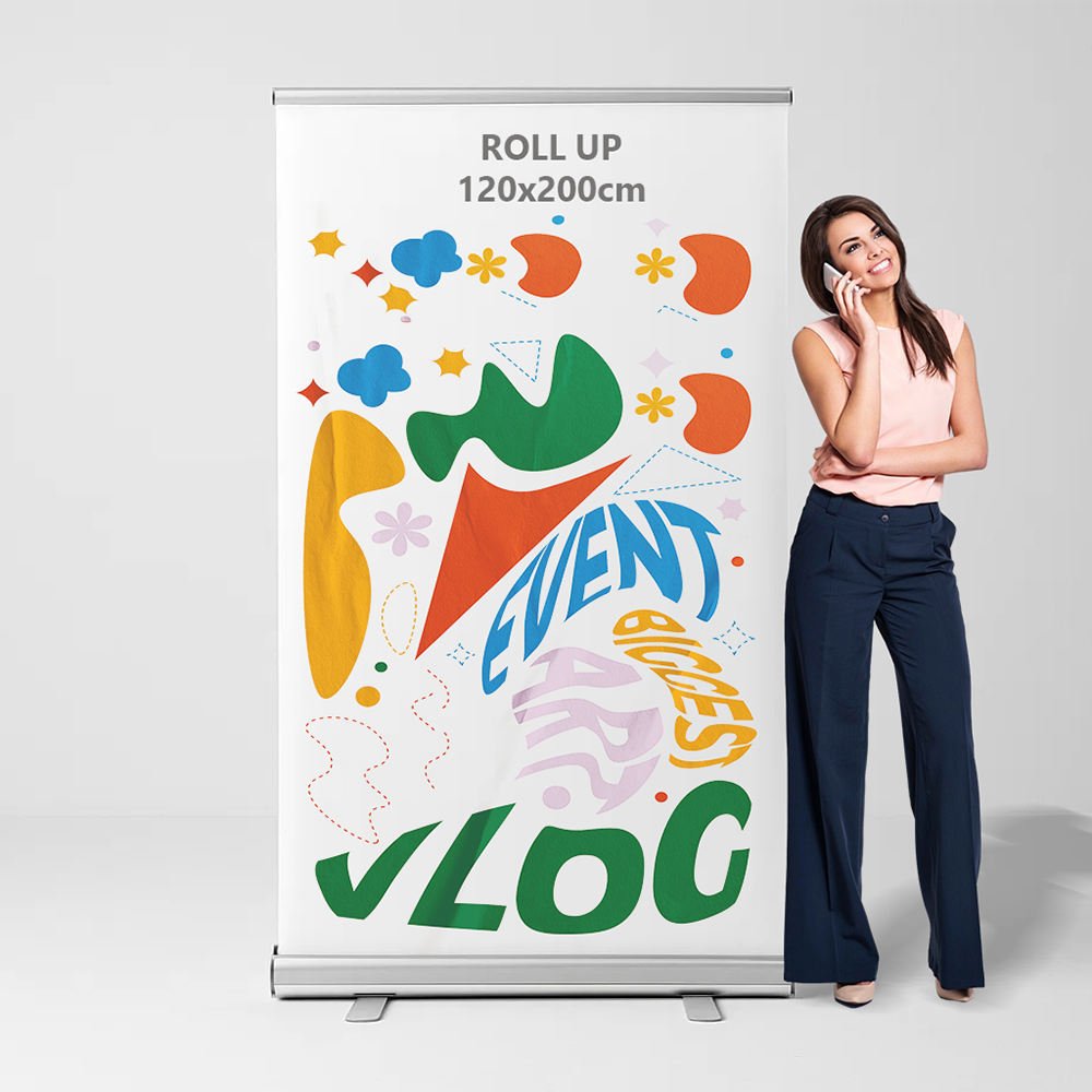 roll up 85x200cm roll up 85x200cm