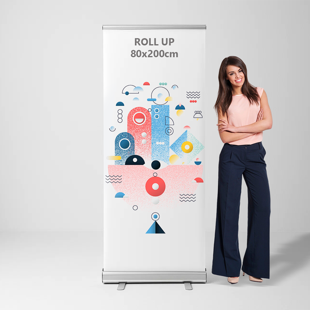 roll up 85x200cm roll up 85x200cm