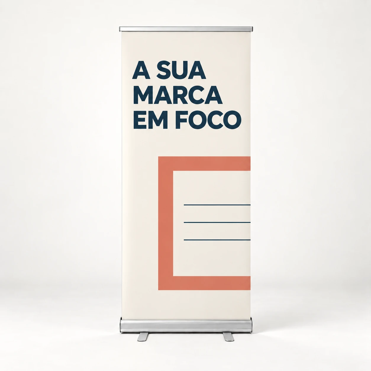Roll Up Personalizado 85x200 cm 4 Roll Up Personalizado 85x200 cm — vista frontal
