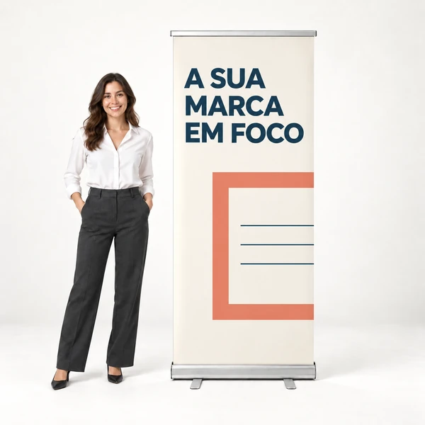 Roll Ups Personalizados 14 Roll Up Personalizado 85 × 200 cm