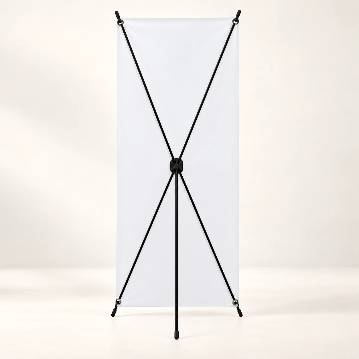 X-Banner 80x200cm 5 X-Banner 80x200cm — detalhe da estrutura