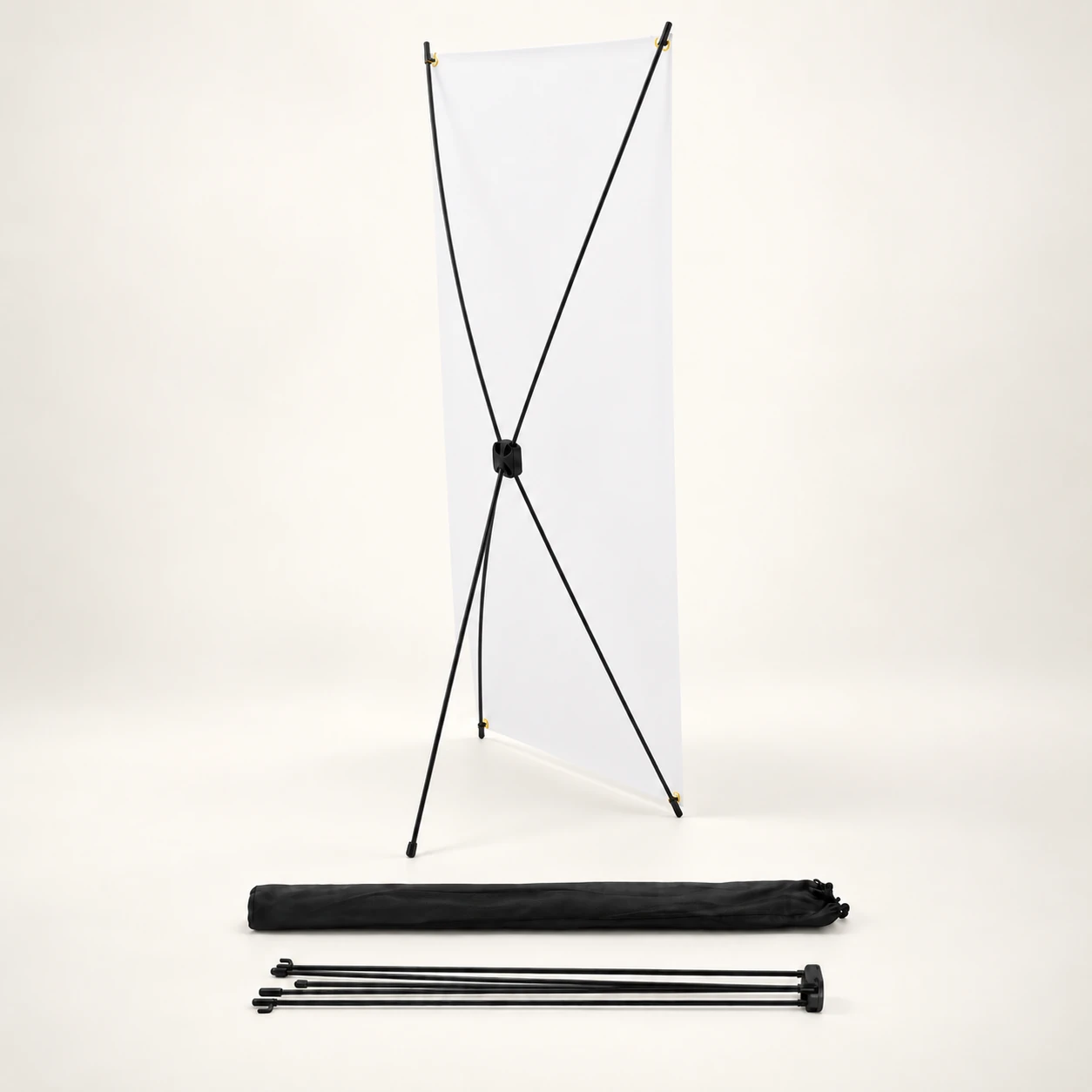 X-Banner 80x200cm 6 X-Banner 80x200cm — estrutura e bolsa